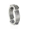 Doodle Ring 8mm Comfort-Fit Cool Titanium Gadget Band