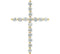 Diamond Cross 14k Yellow Gold Pendant (.625 Ctw, G-H Color, I1 Clarity)