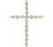 Diamond Cross 14k Yellow Gold Pendant (.5 Ctw, G-H Color, I1 Clarity)