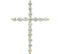 Diamond Cross 14k Yellow Gold Pendant (1.25 Ctw, G-H Color, I1 Clarity)