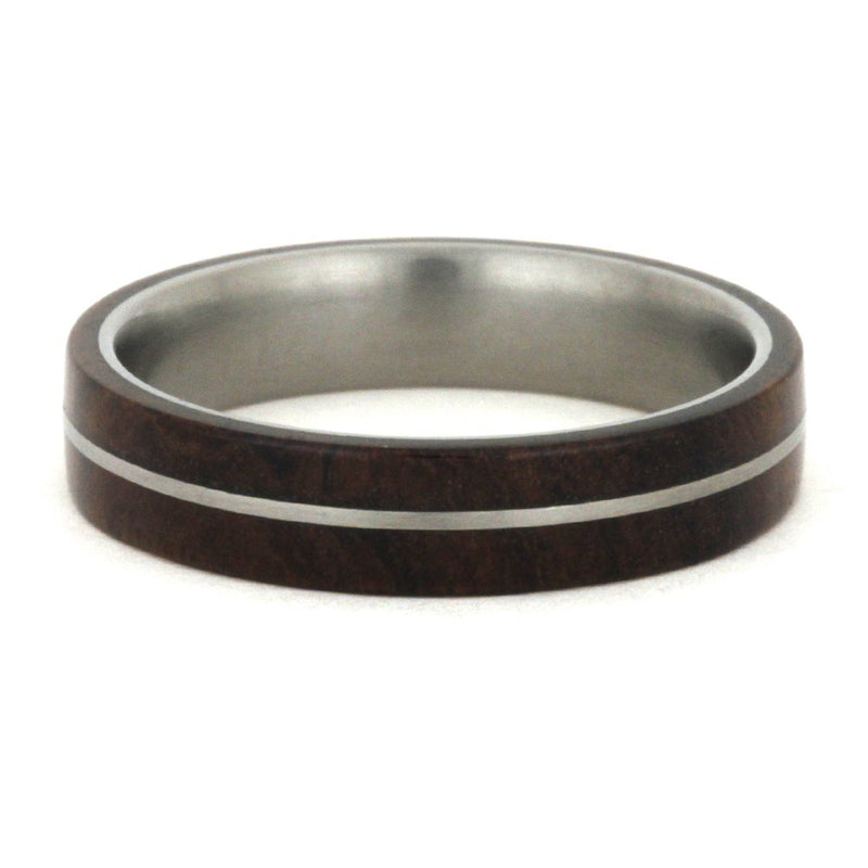 Ironwood 5mm Comfort-Fit Matte Titanium Band