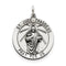 Sterling Silver St. Jude Thaddeus Medal (34x24MM)