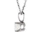 Diamond Pendant Necklace in 14k White Gold, 18" (.50 Cttw)