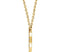 Round 41-Stone Diamond Pendant Necklace in 14k Yellow Gold, 18" (.34 Ctw, H+ Color, I1 Clarity))