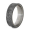 Gibeon Meteorite 6mm Comfort-Fit Matte Titanium Wedding Band