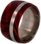 Redwood 10mm Comfort Fit Matte Titanium Wedding Band, Size 11.25