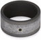 Black Diamond Gibeon Meteorite 10mm Comfort-Fit Sandblasted Titanium Wedding Band, Size 11.5