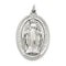 Sterling Silver Miraculous Medal (43X26MM)