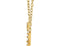 Diamond Rectangle Bar Pendant Necklace in 14k Yellow Gold, 18" (1/6 Cttw)