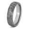 Seymchan Meteorite Overlay 5mm Comfort-Fit Matte Titanium Band