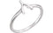 Petite Wishbone Ring, Sterling Silver