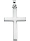 Platinum Chapel Cross Pendant (26.8X16.5 MM)