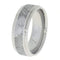 Gibeon Meteorite 8mm Comfort-Fit Round Edge Titanium Band