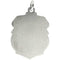 Sterling Silver St. Michael Shield Necklace, 18"