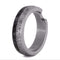 Tailored Gibeon Meteorite, Dinosaur Bone 5mm Comfort-Fit Matte Titanium Wedding Band