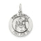 Sterling Silver Antiqued and Brushed Pope Francis Medal