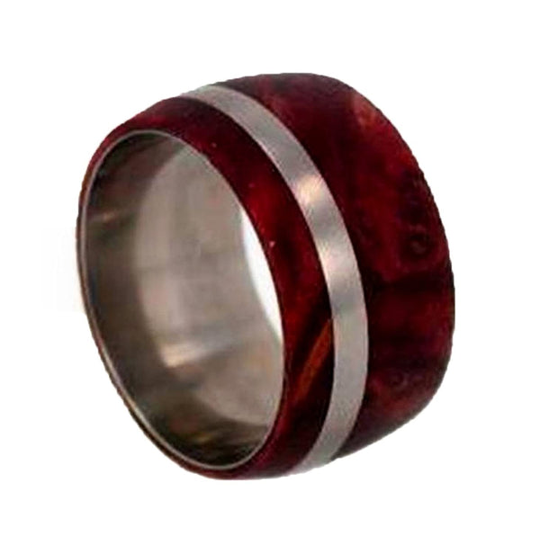 Redwood 10mm Comfort Fit Matte Titanium Wedding Band