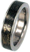 Composite Mokume Gane 4mm Comfort Fit Titanium Band