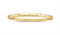 Slim Profile Diamond Bangle Bracelet, 14k Yellow Gold, 6.5" (.5 Cttw, GH Color , I1 Clarity )