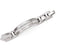 Men's Mediterranean Collection Gray Titanium Sterling Silver Bracelet, 8" (13MM)