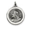 Sterling Silver Jesus Medal (31X24MM)