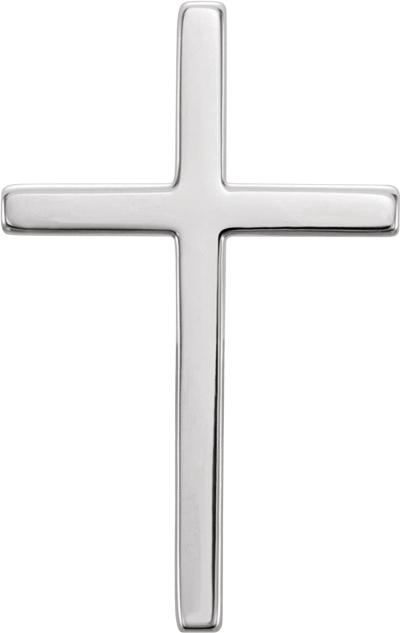 True Cross Sterling Silver Pendant (17.7x11.25MM)