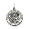 Sterling Silver Antiqued Our Lady Of The Assumption Medal (26X19MM)