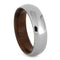 Polished Titanium Dome 6mm Comfort Fit Ironwood Band