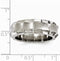 Edward Mirell Titanium Faceted Edges 8mm Wedding Band