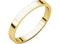 14k Yellow Gold Slim-Profile Flat 2.5mm Band