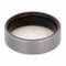 Sindora Sleeve with Matte Titanium Overlay 6.5mm Comfort-Fit Ring