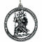 14k Yellow Gold St. Christopher Medal, Patron Saint of Athletes, Porters, Sailors and Travelers (29 MM)