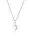 Methodist Cross Sterling Silver Pendant Necklace, 18"