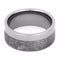 Two-Tone Gibeon Meteorite 9mm Comfort-Fit Titanium Wedding Band, Size 14.5