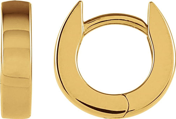 Hoop Earrings,14k Yellow Gold (10mm)