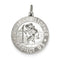 Sterling Silver St. Christopher Medal (33X25MM)