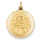 14k Yellow Gold St. Roch Medal Pendant