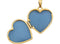 14k Yellow Gold, 14k White Gold Two Tone Heart Locket