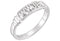 14K White Gold 'What Would Jesus Do' WWJD Ring