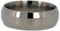 Flat Top Designed with Beveled Edge 9mm Comfort Fit Matte Titanium Band, Size 4.25