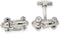 Sterling Silver Classic Race Car with Moveable Wheels Cuff Links,25.1X13.1MM