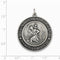 Sterling Silver St. Christopher Medal (41X31MM)