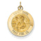 14k Yellow Gold St. Mark Medal Charm (23X15MM)