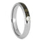 Charles & Colvard Charles & Colvard Moissanite, Dinosaur Bone Comfort-Fit Titanium Wedding Rings for Couples