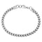 Men's Hand-Braided Link Bracelet, Stainless Steel, 8.5"