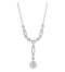 14k White Gold 1 Cttw. Diamond Necklace