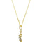 Diamond Halo Pendant Necklace in 14k Yellow Gold, 18" (3/8 Cttw)