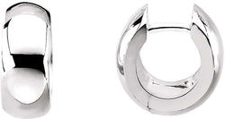 Hoop Earrings, Sterling Silver (12.75mm)