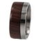 Desert Ironwood 10mm Comfort Fit Titanium Wedding Band, Size 10