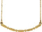 Petite Beaded Bar Necklace, 14k Yellow Gold, 16-18"